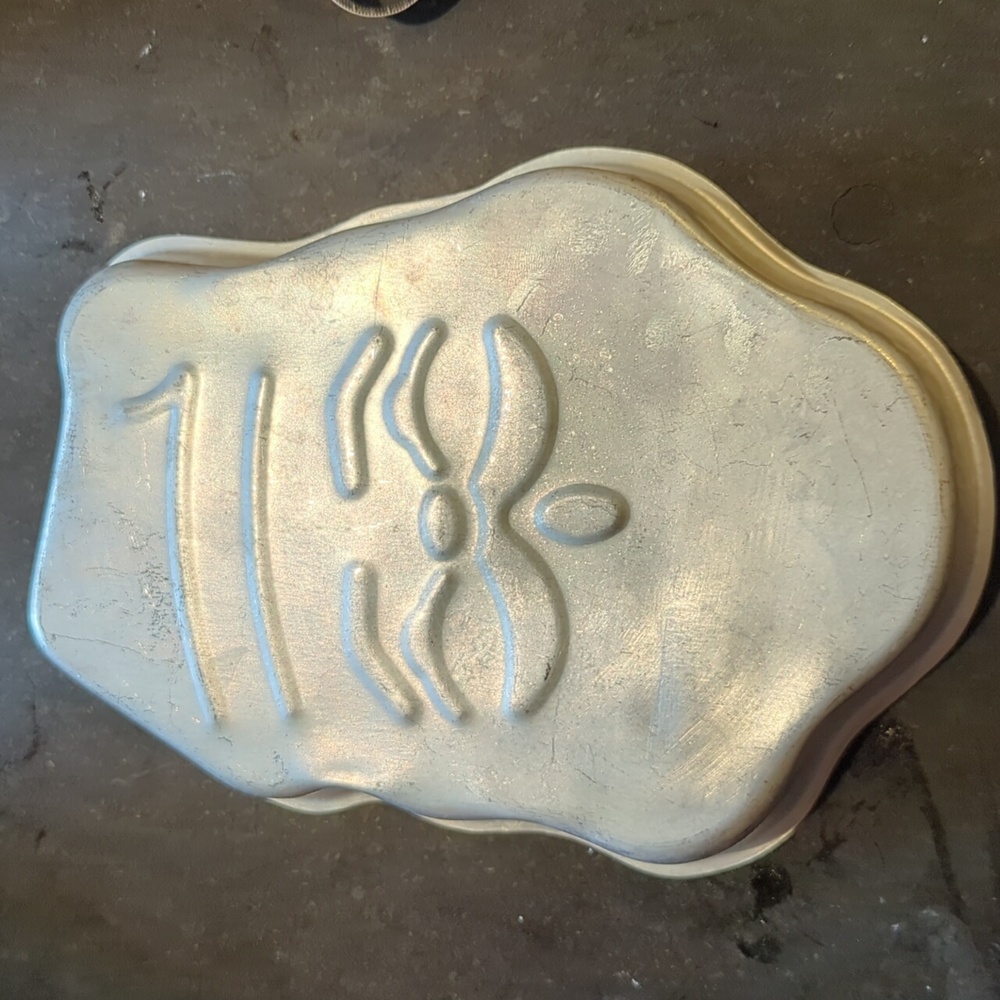 Santa or skeleton cake pan